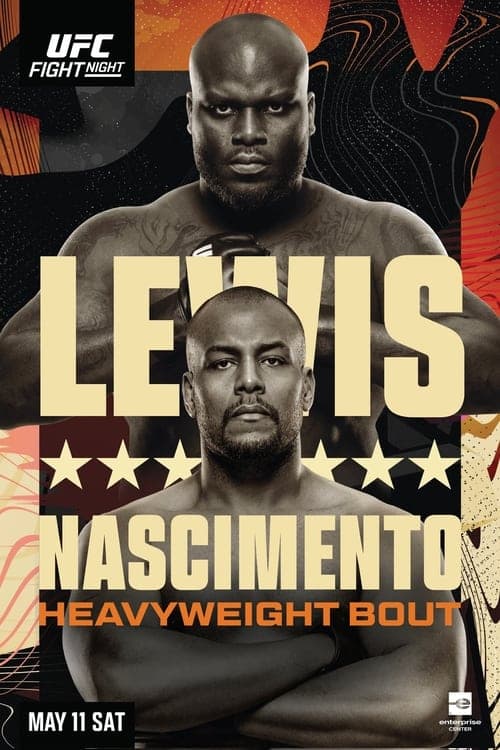 UFC on ESPN 56: Lewis vs. Nascimentoのポスター