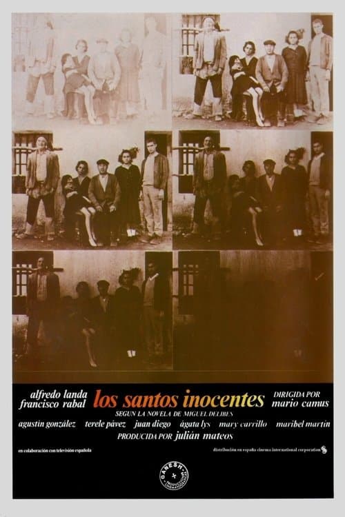 Los santos inocentesのポスター