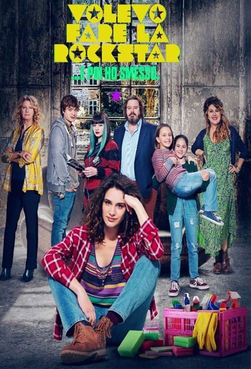 Volevo fare la rockstarのポスター