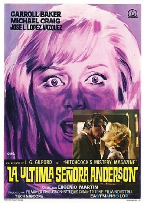 La última señora Andersonのポスター