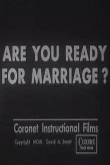 Are You Ready for Marriage?のポスター