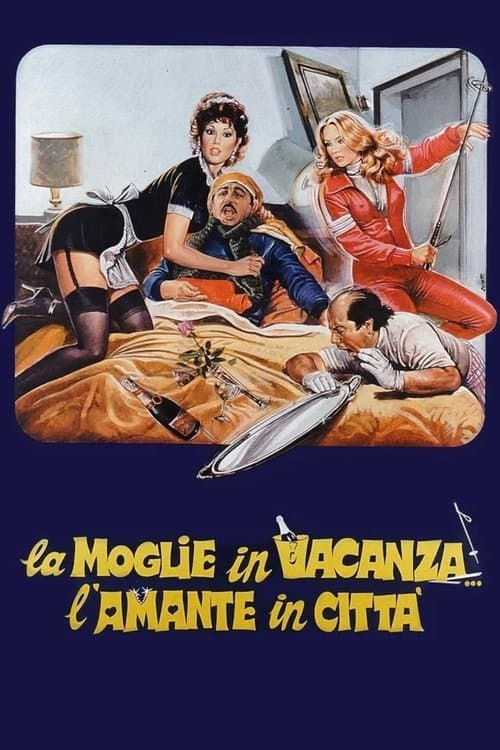 La moglie in vacanza... l'amante in cittàのポスター