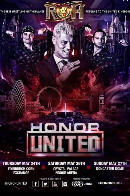 ROH Honor United: Doncasterのポスター