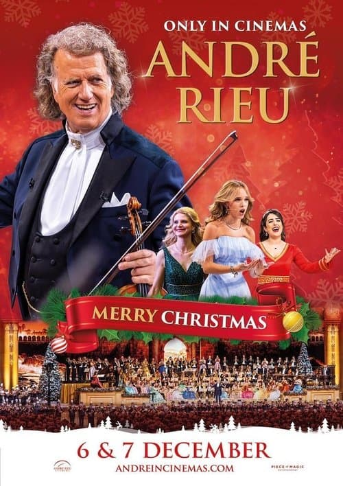 Andre Rieu's 2025 Christmas Concert: Merry Christmasのポスター