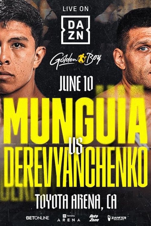 Jaime Munguia vs. Sergiy Derevyanchenkoのポスター