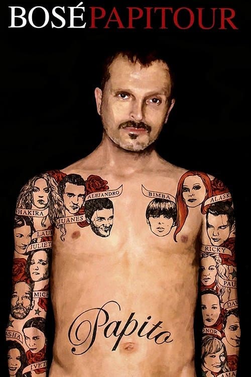 Miguel Bosé: Papitourのポスター
