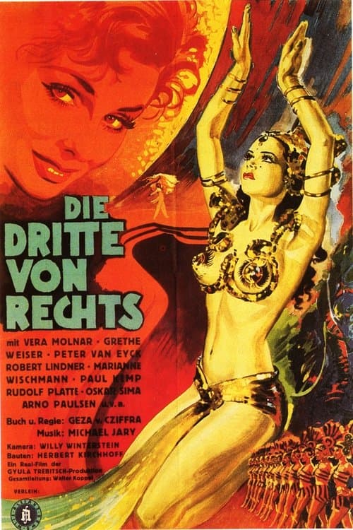 Die Dritte von rechtsのポスター
