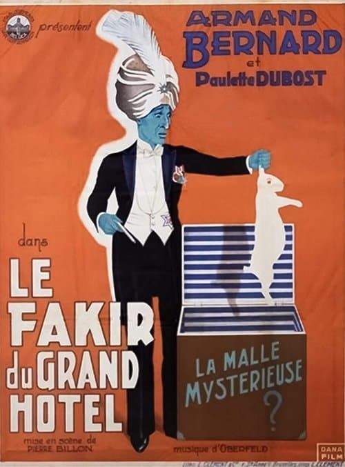 Le Fakir du Grand Hôtelのポスター