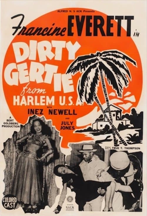 Dirty Gertie from Harlem U.S.A.のポスター