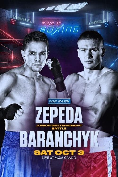 Jose Zepeda vs. Ivan Baranchykのポスター