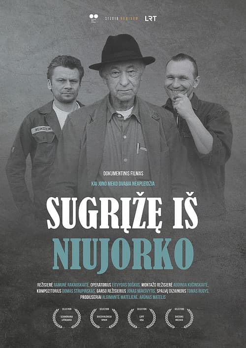 Sugrįžę iš Niujorkoのポスター