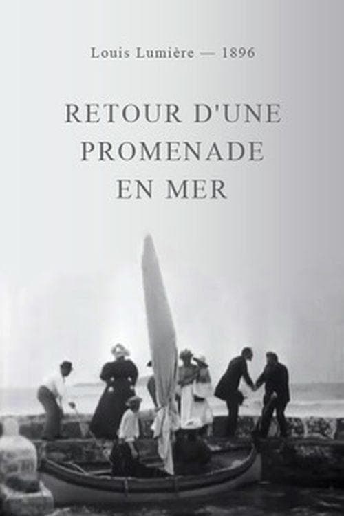 Retour d’une promenade en merのポスター