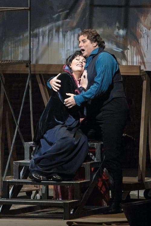 The Metropolitan Opera: Toscaのポスター