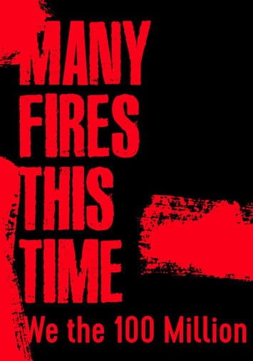 Many Fires This Time: We the 100 Millionのポスター