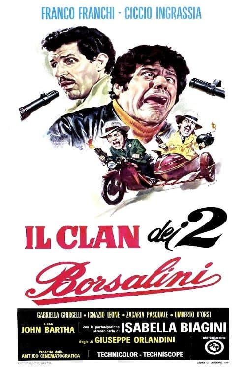 Il clan dei due Borsaliniのポスター