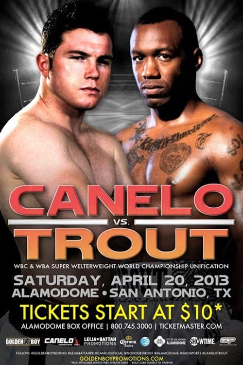 Canelo Alvarez vs. Austin Troutのポスター