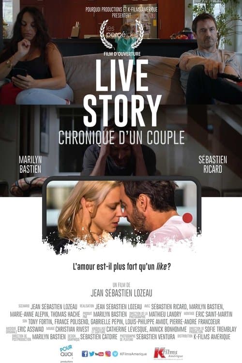 Live Story, Chronique d’un coupleのポスター