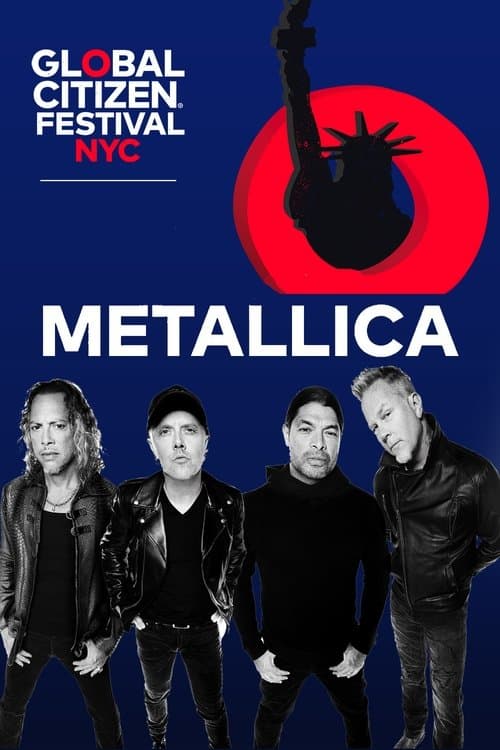 Metallica - Global Citizen Festival 2022のポスター