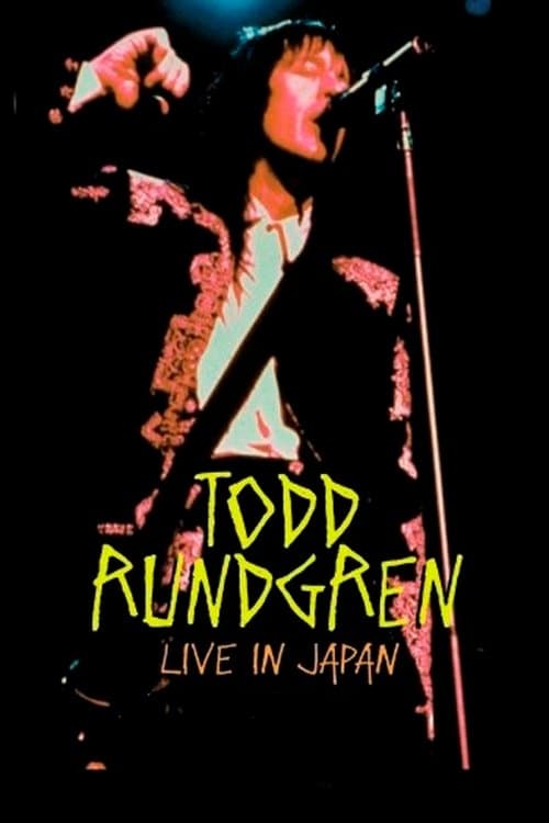 Todd Rundgren: Live in Japanのポスター