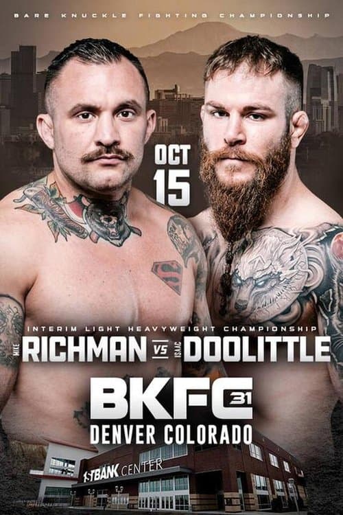 BKFC 31: Richman vs Doolittleのポスター