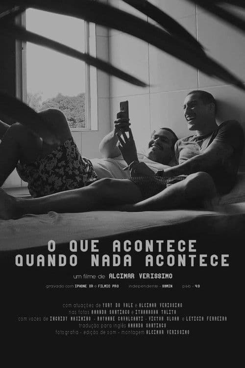 O que acontece quando nada aconteceのポスター