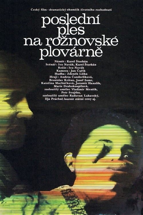Poslední ples na rožnovské plovárněのポスター