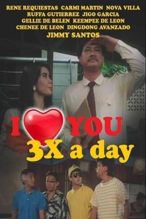 I Love You Three Times a Dayのポスター