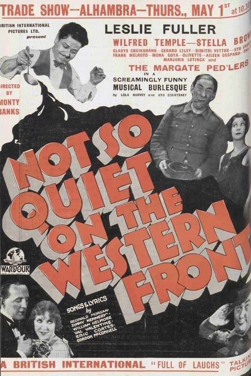 Not So Quiet on the Western Frontのポスター