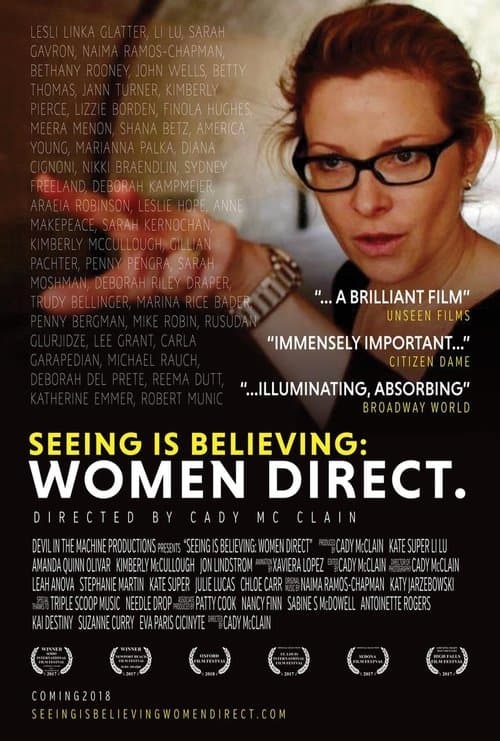 Seeing is Believing: Women Directのポスター