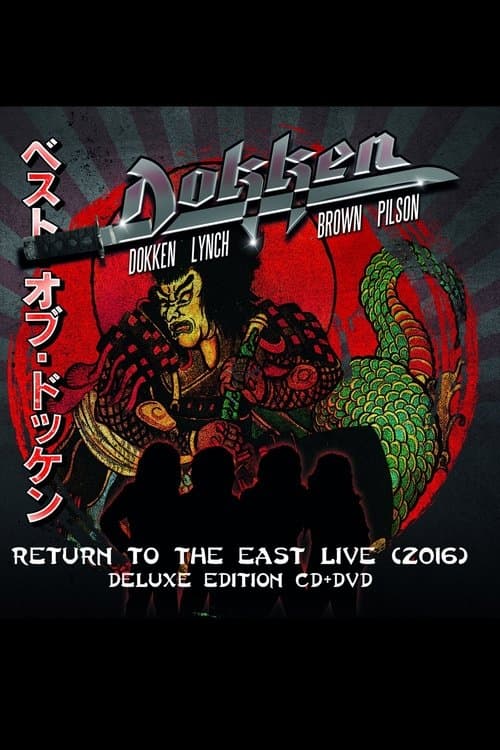 Dokken: Return to the East Live 2016のポスター