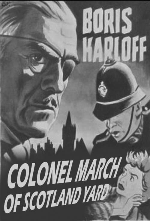 Colonel March of Scotland Yardのポスター