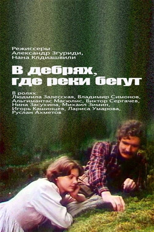 В дебрях, где реки бегут...のポスター