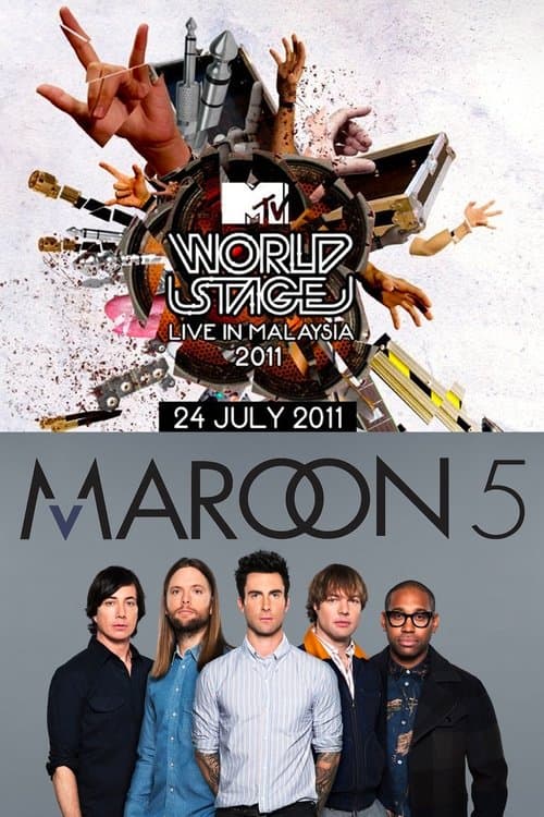 Maroon 5: MTV World Stageのポスター