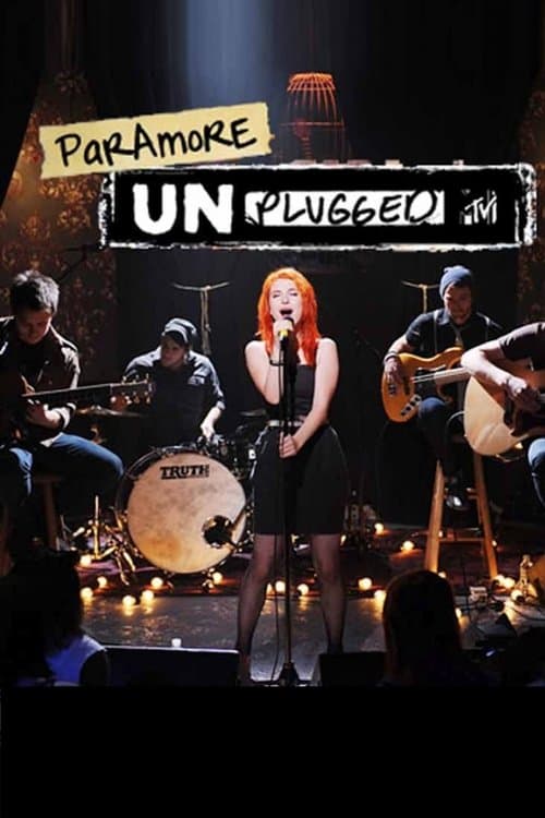 Paramore: MTV Unpluggedのポスター