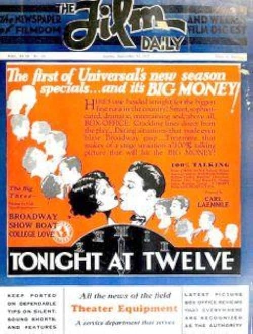 Tonight at Twelveのポスター