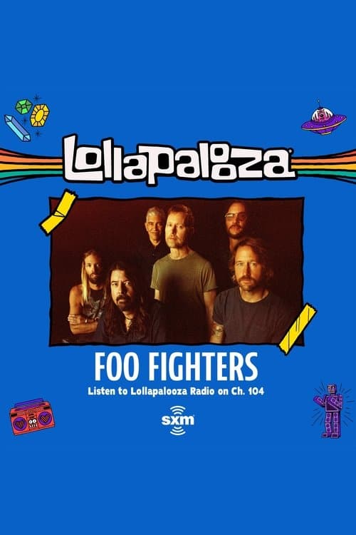 Foo Fighters-Live From Lollapalooza 2021のポスター