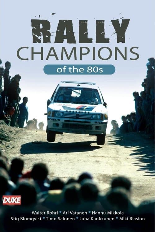 Rally Champions of the 80'sのポスター
