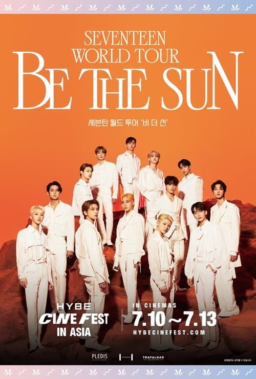 Seventeen World Tour 'Be The Sun'のポスター