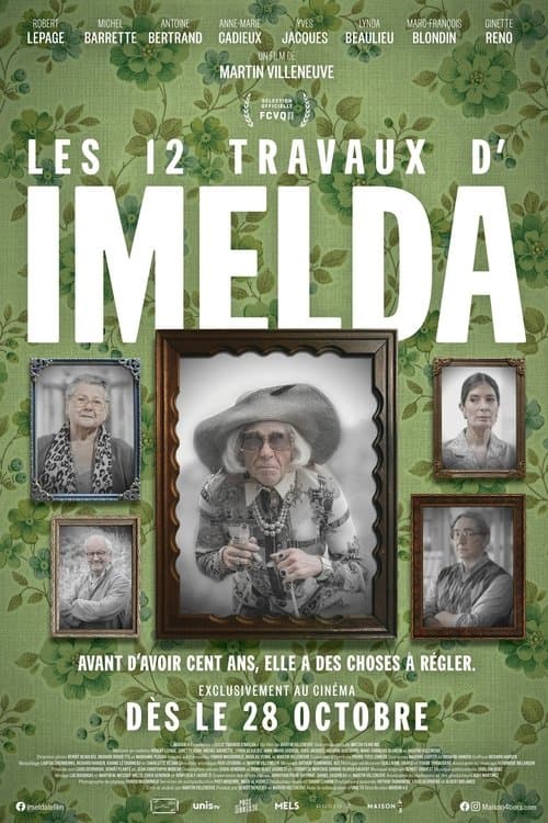 Les 12 travaux d'Imeldaのポスター