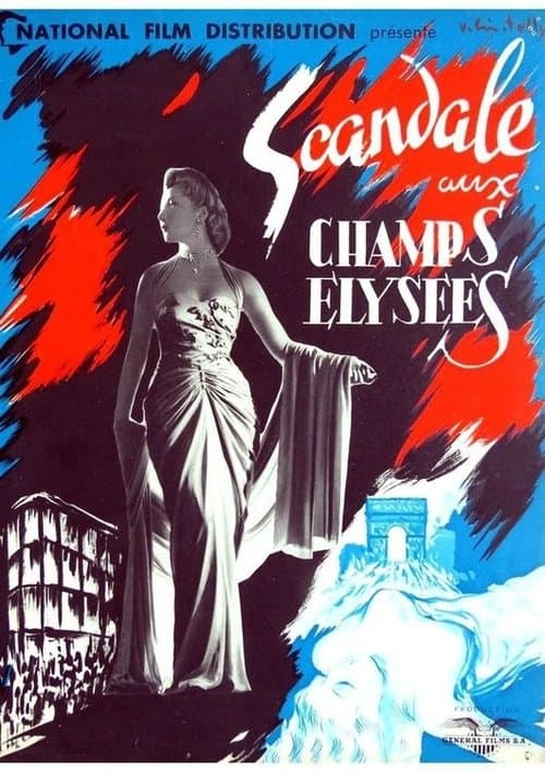 Scandale aux Champs-Elyséesのポスター
