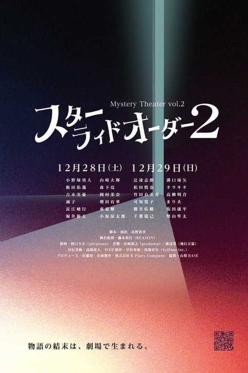 スターライドオーダー２のポスター