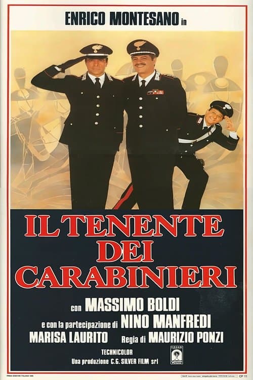 Il tenente dei carabinieriのポスター