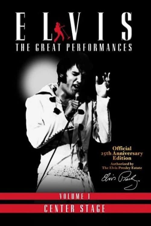 Elvis The Great Performances Vol. 1 Center Stageのポスター