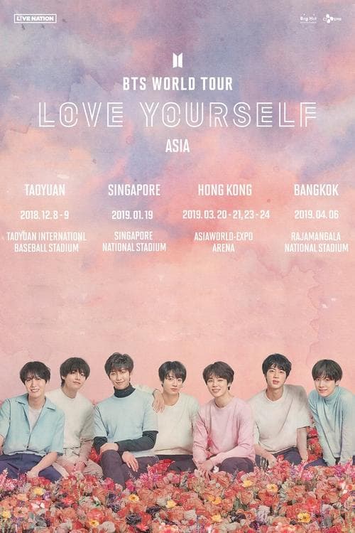 BTS World Tour: Love Yourself in Asiaのポスター