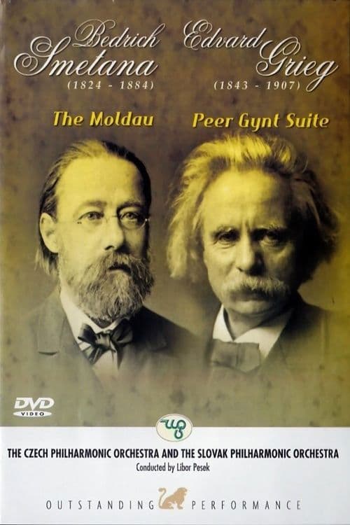 Bedrich Smetana: The Moldau / Edvard Grieg: Peer Gynt Suiteのポスター