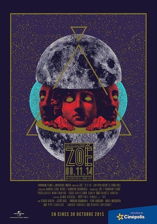 Zoé: 8.11.14 (En Vivo en el Foro Sol)のポスター