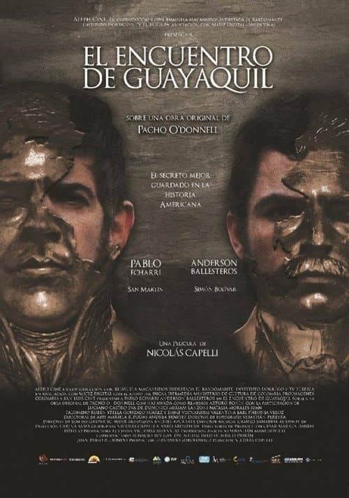 El encuentro de Guayaquilのポスター
