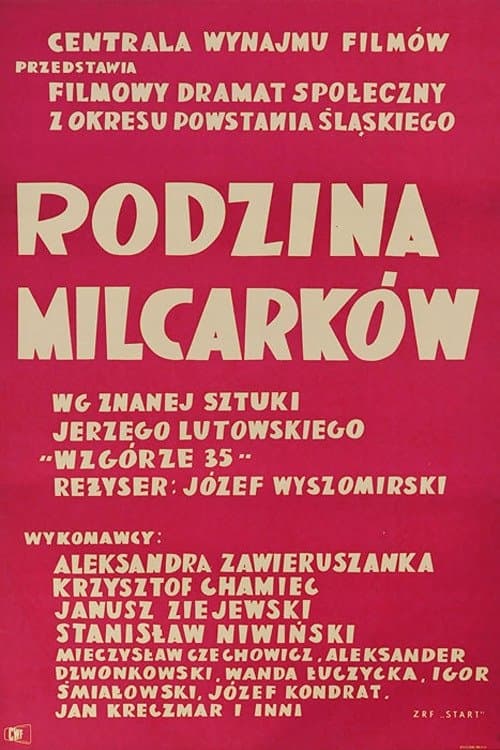 Rodzina Milcarkówのポスター