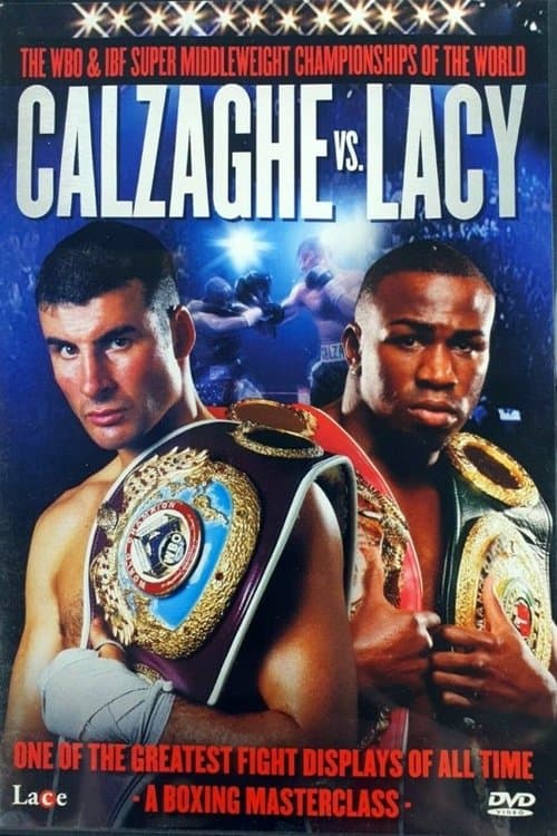 Calzaghe vs. Lacyのポスター