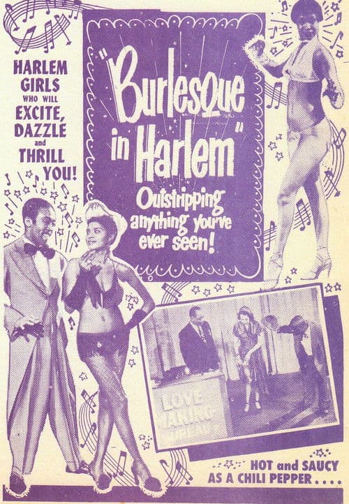 Burlesque in Harlemのポスター